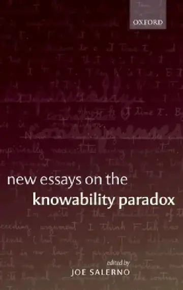 Cover of New Essays Knowability Paradox C
