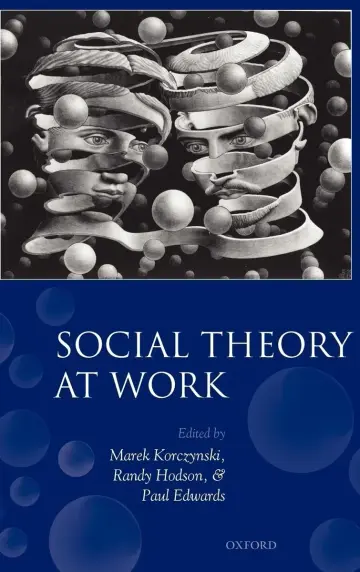 Cover of Social Theory at Work