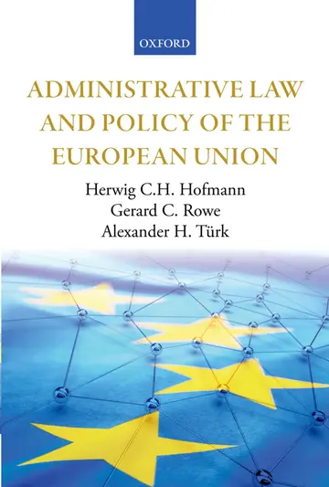 Cover of Administrative Law and Policy of the European Union