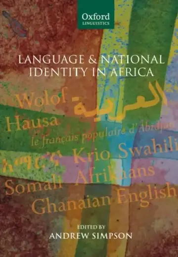 Cover of Language and National Identity in Africa
