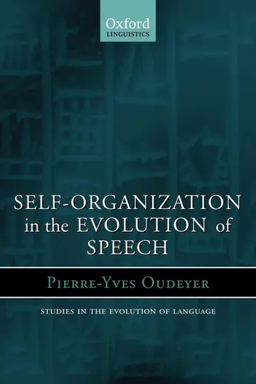Cover of Self-organization in the Evolution of Speech