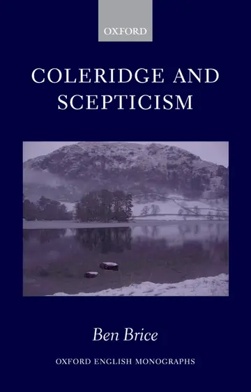 Cover of Coleridge and Scepticism