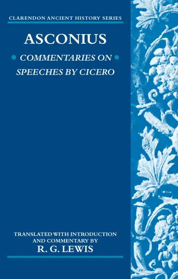 Cover of Asconius
