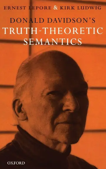 Cover of Donald Davidson's Truth-Theoretic Semantics