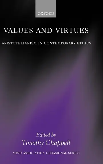 Cover of Values and Virtues
