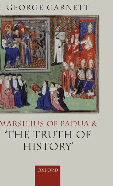Cover of Marsilius of Padua and 'the Truth of History'