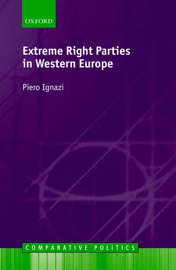 Cover of Extreme Right Parties in Western Europe