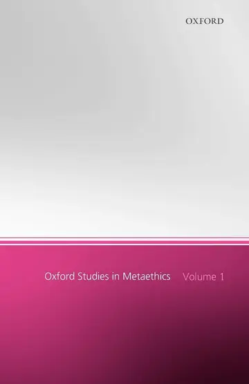 Cover of Oxford Studies in Metaethics (1)