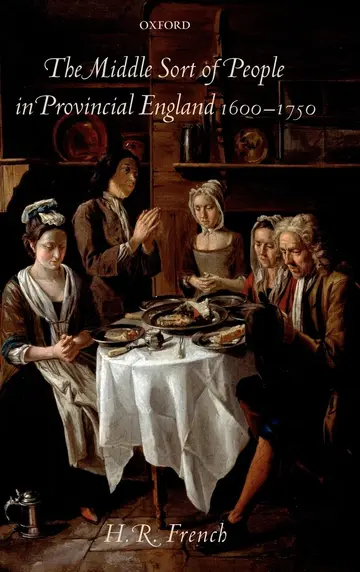 Cover of The Middle Sort of People in Provincial England, 1600-1750