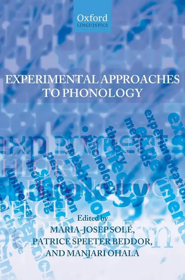 Cover of Experimental Approaches to Phonology