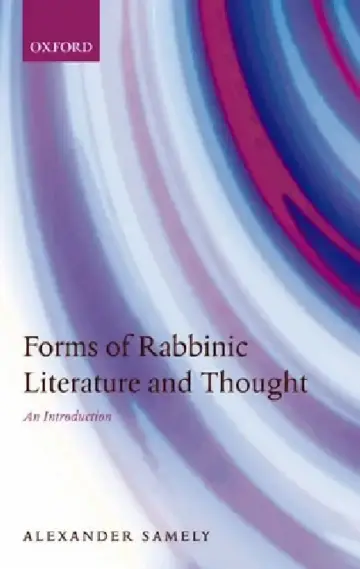 Cover of Forms of Rabbinic Literature and Thought