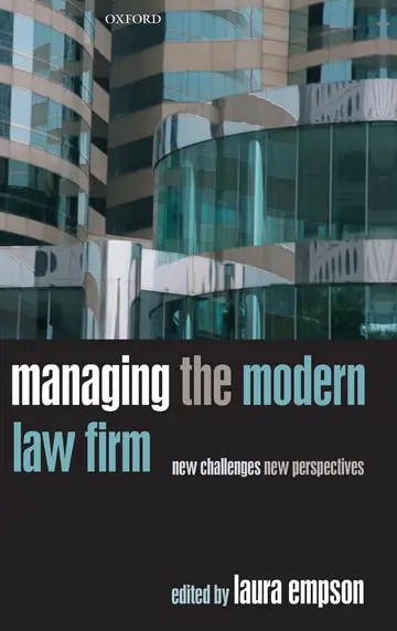 Cover of Managing the Modern Law Firm