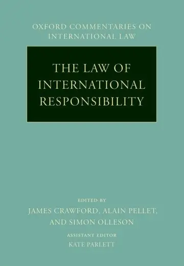 Cover of The Law of International Responsibility