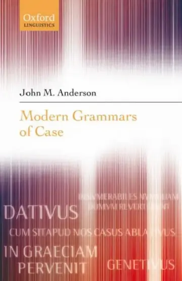 Cover of Modern Grammars of Case