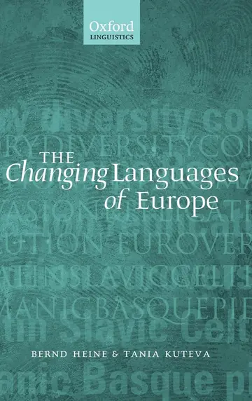 Cover of The Changing Languages of Europe