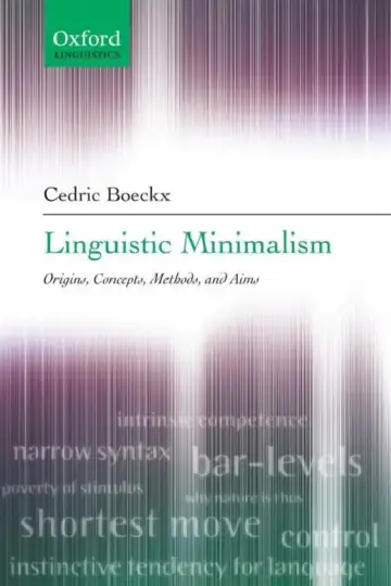 Cover of Linguistic Minimalism