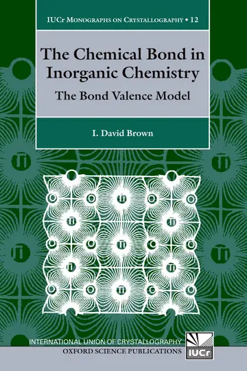 Cover of The Chemical Bond in Inorganic Chemistry