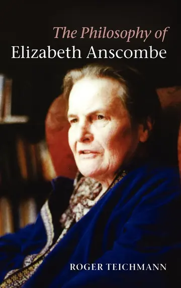 Cover of The Philosophy of Elizabeth Anscombe