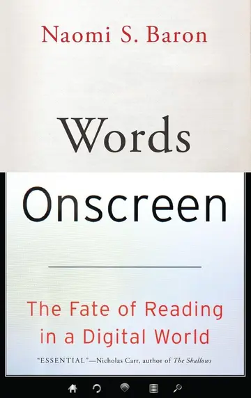 Cover of Words Onscreen
