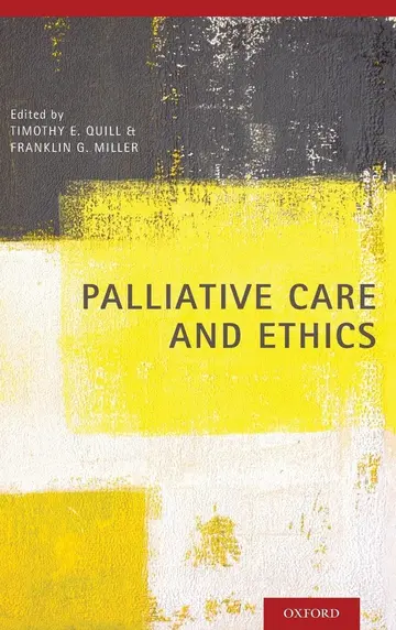 Cover of Palliative Care and Ethics