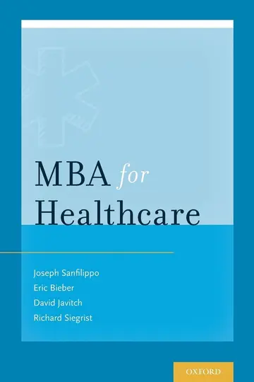Cover of MBA for Healthcare