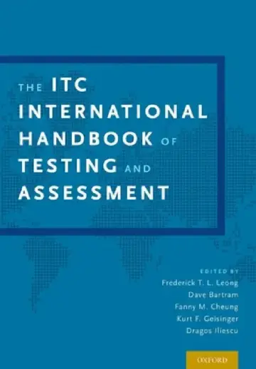 Cover of Itc International Handbook of Testing and Assessment