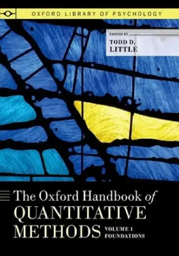 Cover of The Oxford Handbook of Quantitative Methods, Volume 1
