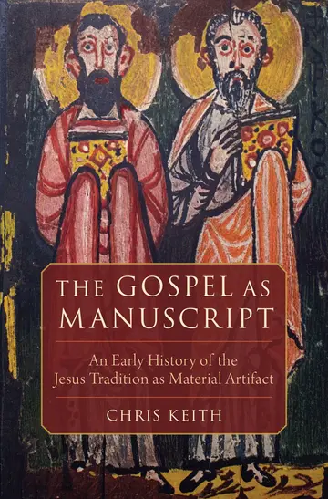 Cover of The Gospel as Manuscript