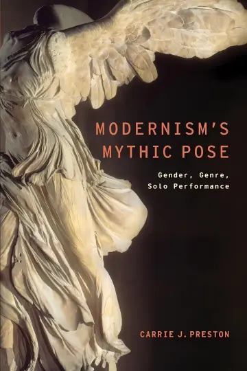 Cover of Modernism's Mythic Pose