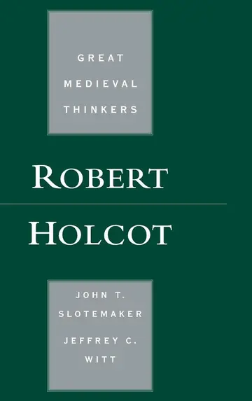 Cover of Robert Holcot