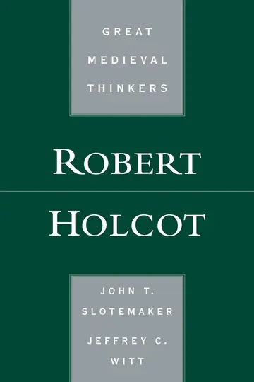 Cover of Robert Holcot
