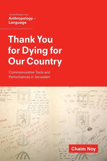 Cover of Thank You for Dying for Our Country