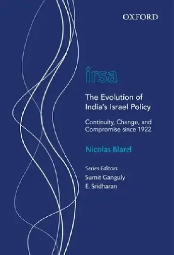 Cover of The Evolution of India's Israel Policy