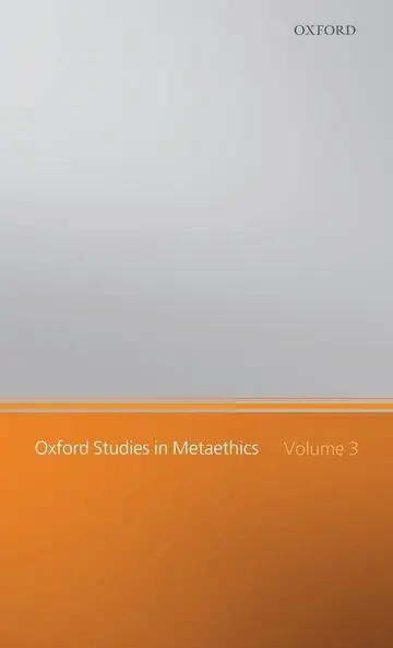 Cover of Oxford Studies in Metaethics