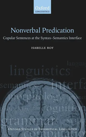 Cover of Nonverbal Predication