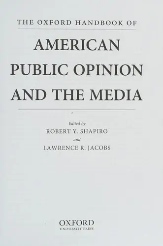 Cover of The Oxford Handbook of American Public Opinion and the Media