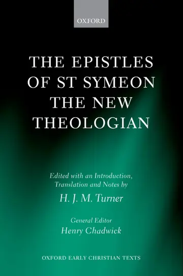 Cover of The Epistles of St Symeon the New Theologian