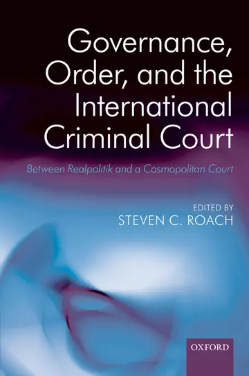Cover of Governance, Order, and the International Criminal Court