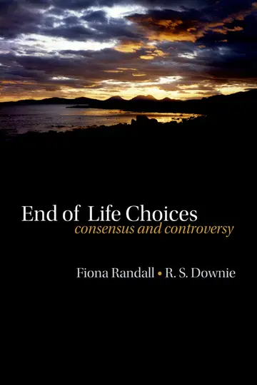 Cover of End of life choices