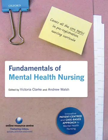 Cover of Fundamentals of Mental Health Nursing