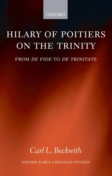 Cover of Hilary of Poitiers on the Trinity