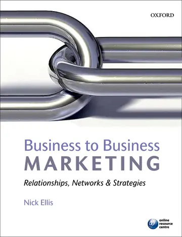 Cover of Business to Business Marketing