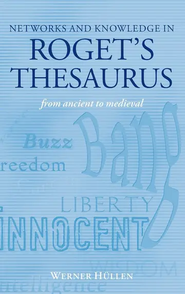 Cover of Networks and Knowledge in Roget's Thesaurus