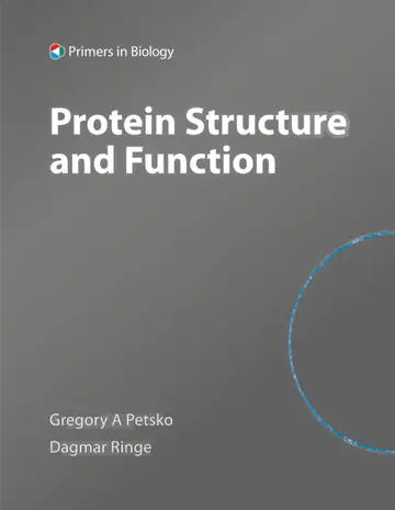 Cover of Protein Structure and Function