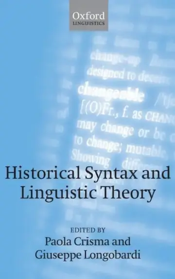 Cover of Historical Syntax and Linguistic Theory
