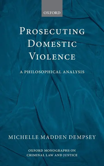Cover of Prosecuting Domestic Violence