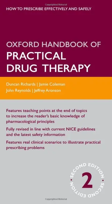 Cover of Oxford Handbook of Practical Drug Therapy