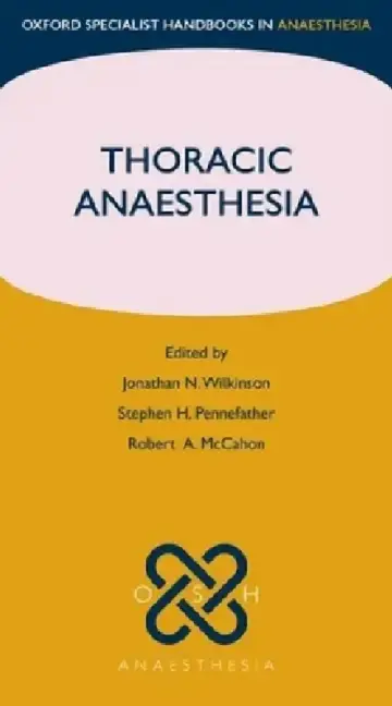 Cover of Thoracic Anaesthesia
