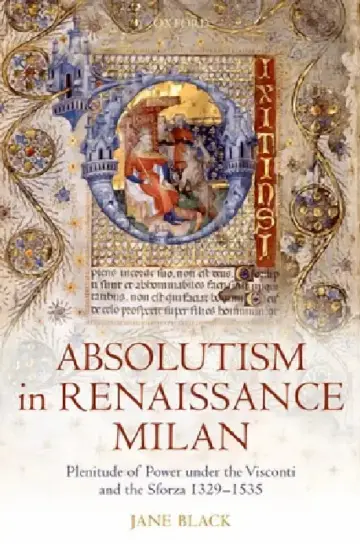 Cover of Absolutism in Renaissance Milan