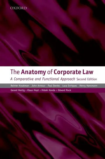 Cover of The Anatomy of Corporate Law